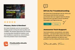 45 Photoshop Effects Bundle
