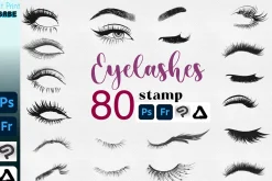 Photoshop Eyelashes Clip Studio Art