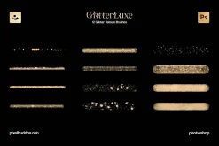 Photoshop Glitter Texture Brushes