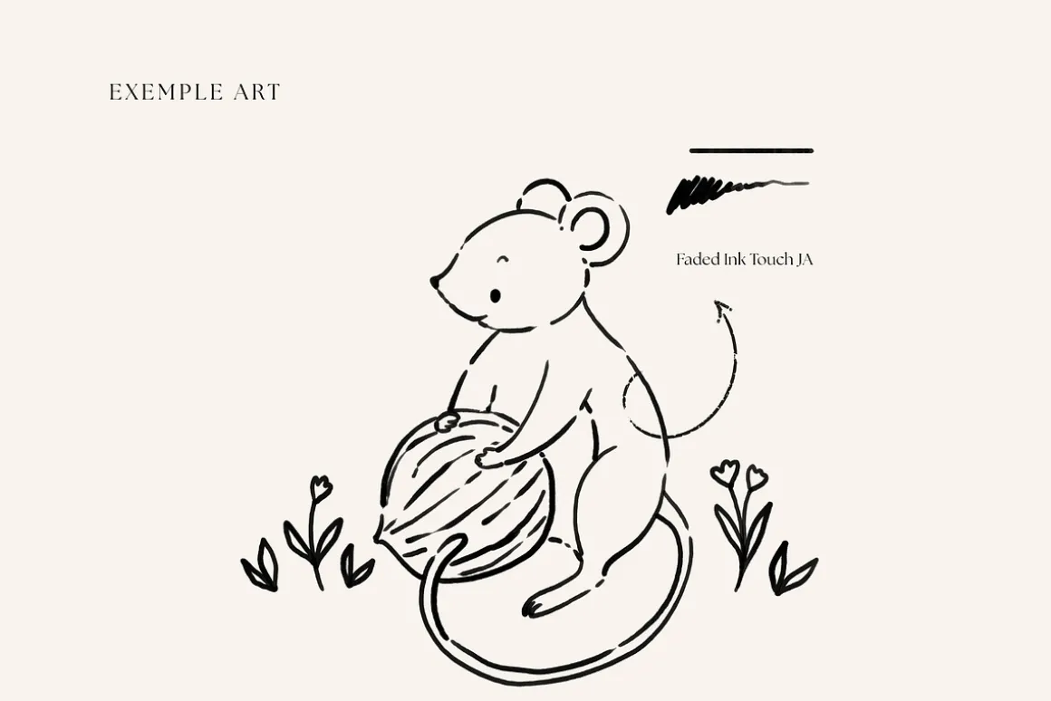 Photoshop Ink Brushes