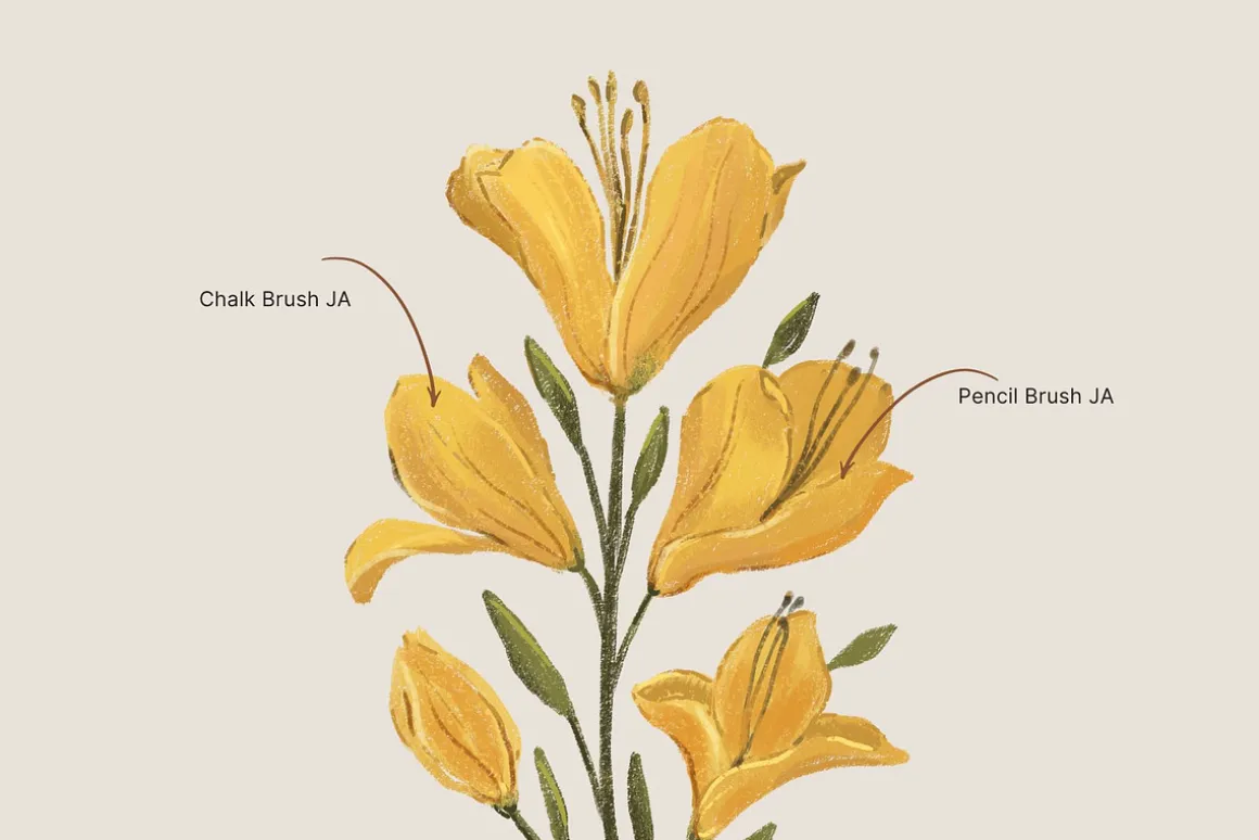 20 Photoshop Mix Media Brushes