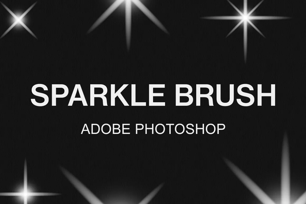 Photoshop sparkle brush set