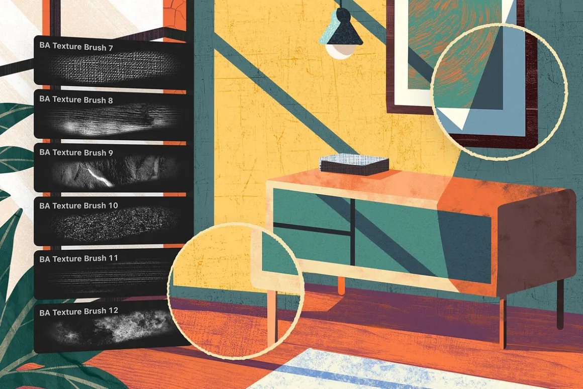 Photoshop Texture Brushes