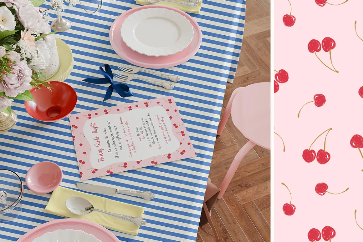 Picnic time - whimsy summer patterns