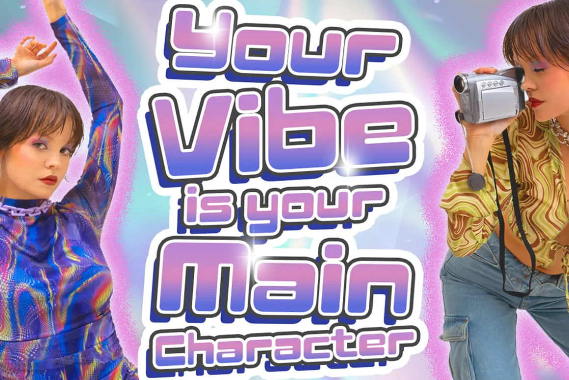 Pikabu - Y2k Vibes Display Font