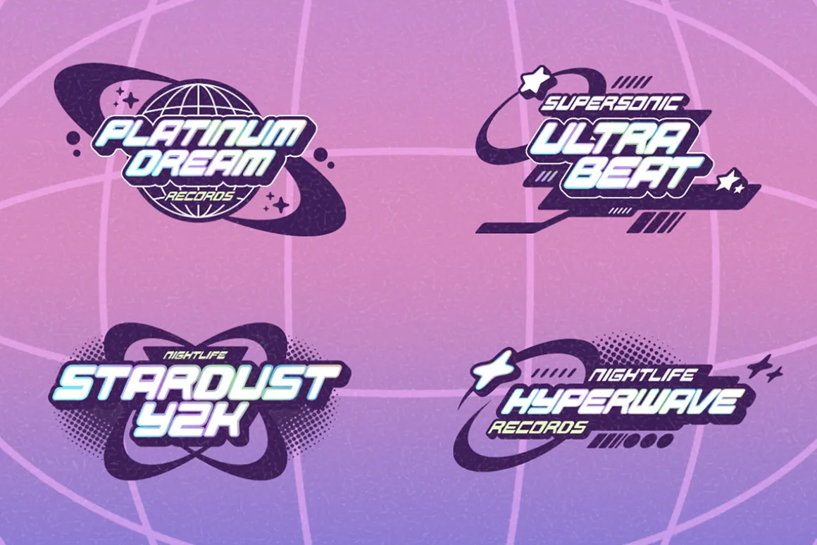Pikabu - Y2k Vibes Display Font