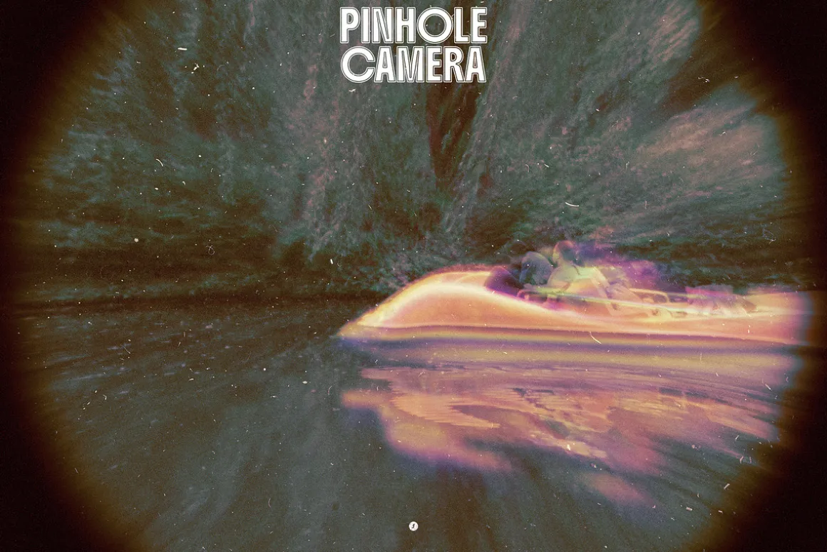 Pinhole Camera PSD Photo Effect