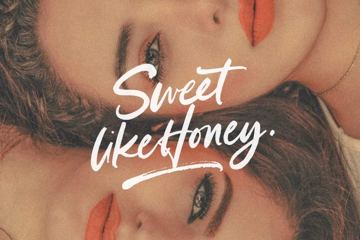 Pink Lemonade Brush Font