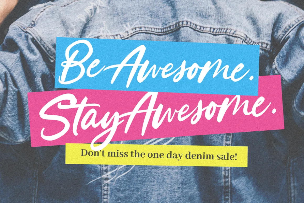 Pink Lemonade Brush Font