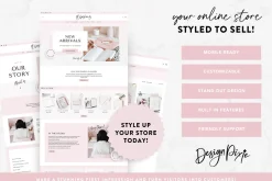 Pink Shopify Theme | Blush Marble