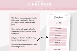 Pink Shopify Theme | Blush Marble
