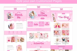 Pink Shopify Theme Template