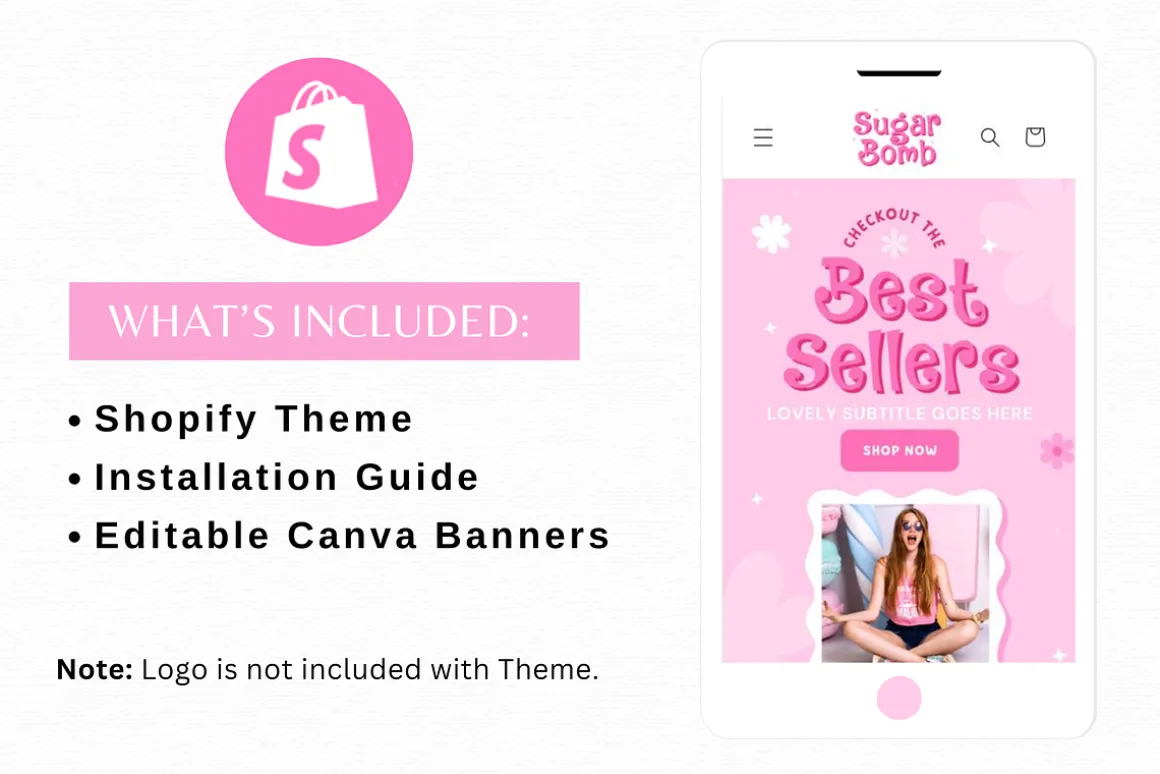 Pink Shopify Theme Template