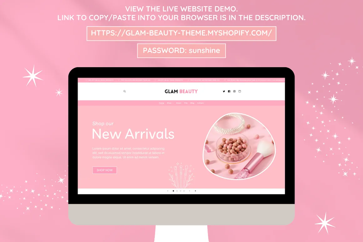 Pink Beauty Shopify Theme