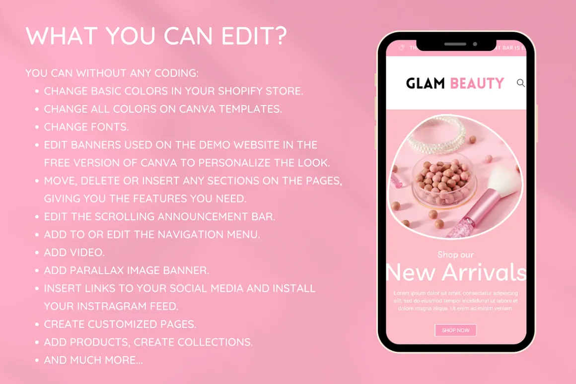 Pink Beauty Shopify Theme