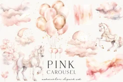 Pink Carousel
