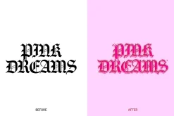 PINK GLOSSY Chrome Effect Photoshop