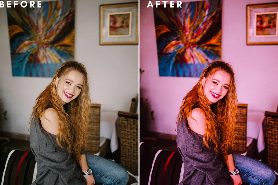 Pink Lightroom Presets For Lightroom