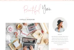 Pink Responsive Wordpress Blog Theme