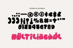 Pinky Funky - Bubble Graffiti Font