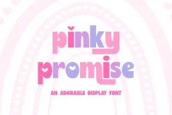 Pinky Promise Sans Font