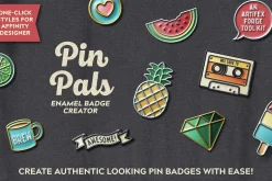 Pin Pals - Enamel Badge Creator