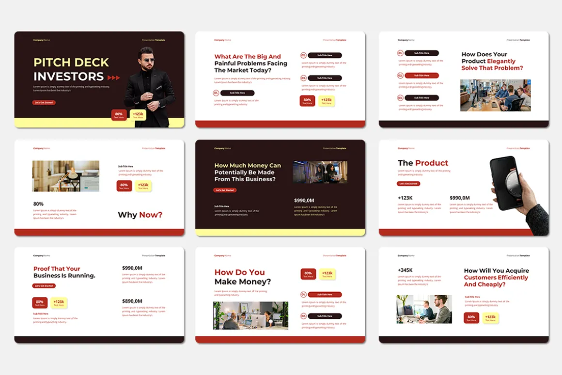 Pitch Deck Investors - Google Slides