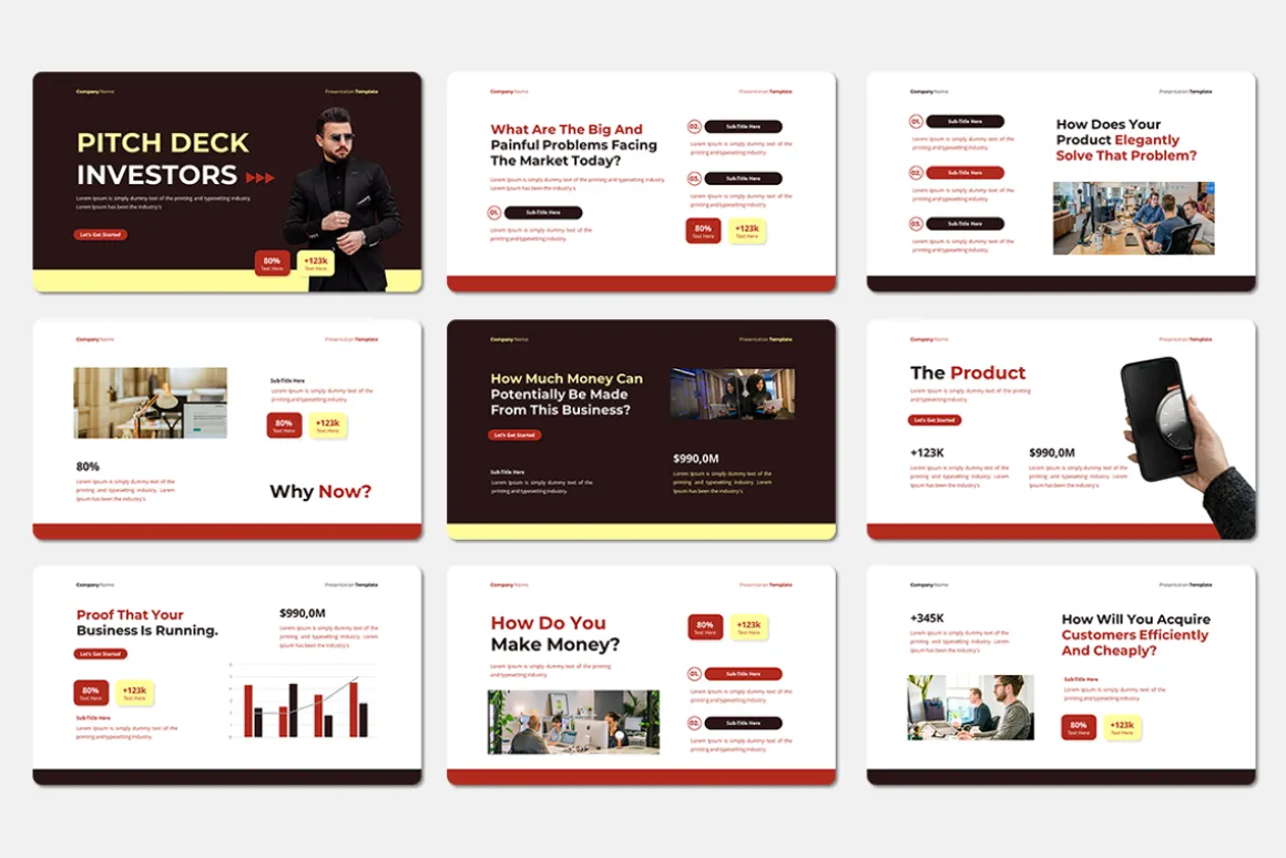 Pitch Deck Investors - PowerPoint