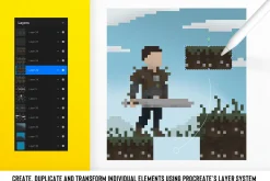 Pixel Art Brushes for Procreate