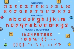 Pixel Quest - Pixel Font