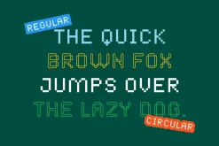 Pixora - Versatile Pixel Typeface