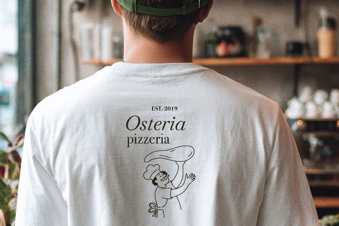 Pizza and Pasta Illustrations