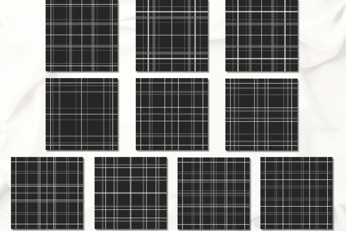 Plaid Tartan Seamless Pattern