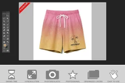 Plain Shorts Mockup