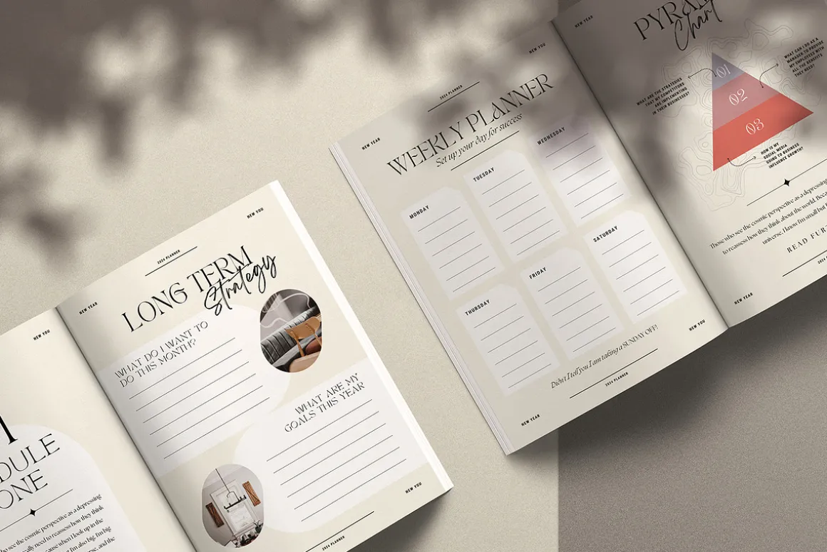 2024 Planner / Workbook for Canva