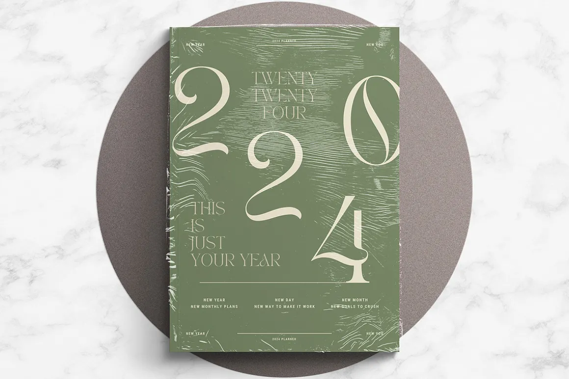 2024 Planner / Workbook for Canva