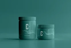 Plastic Cosmetic Jar Mockups