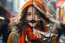 Plastic Overlay Photo Effect