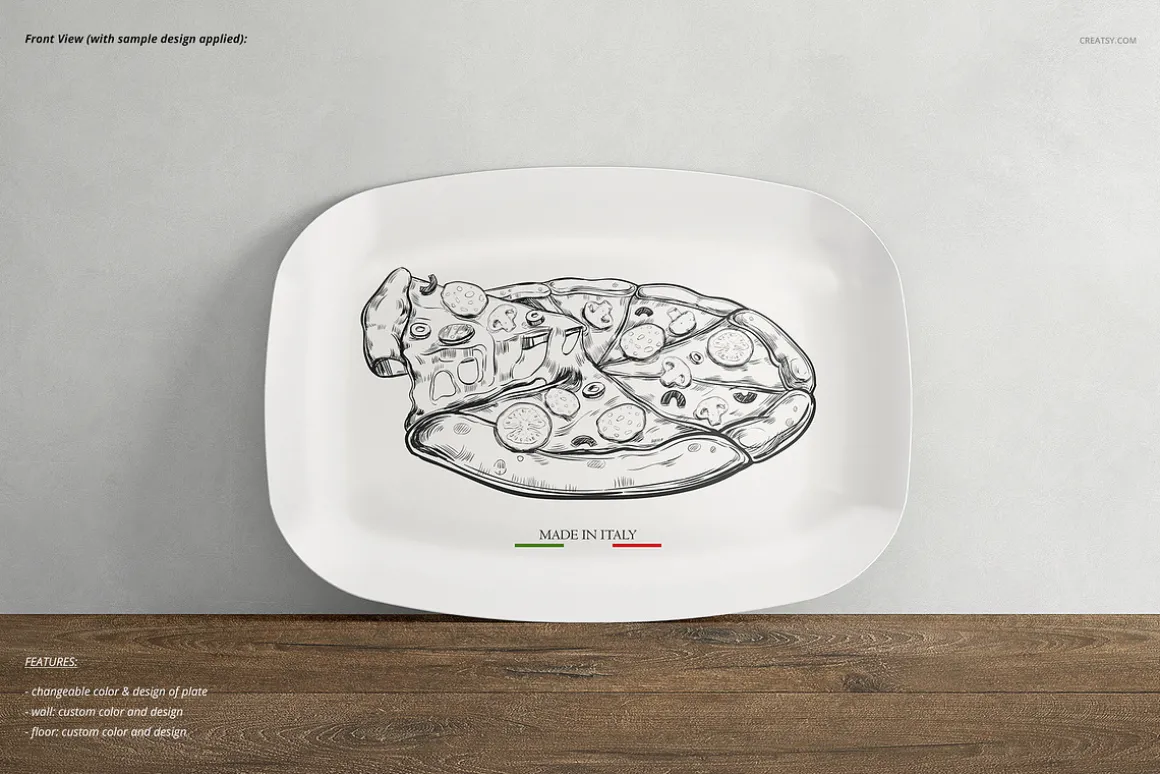 Plate Mockup Set