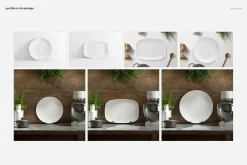 Plate Mockup Set