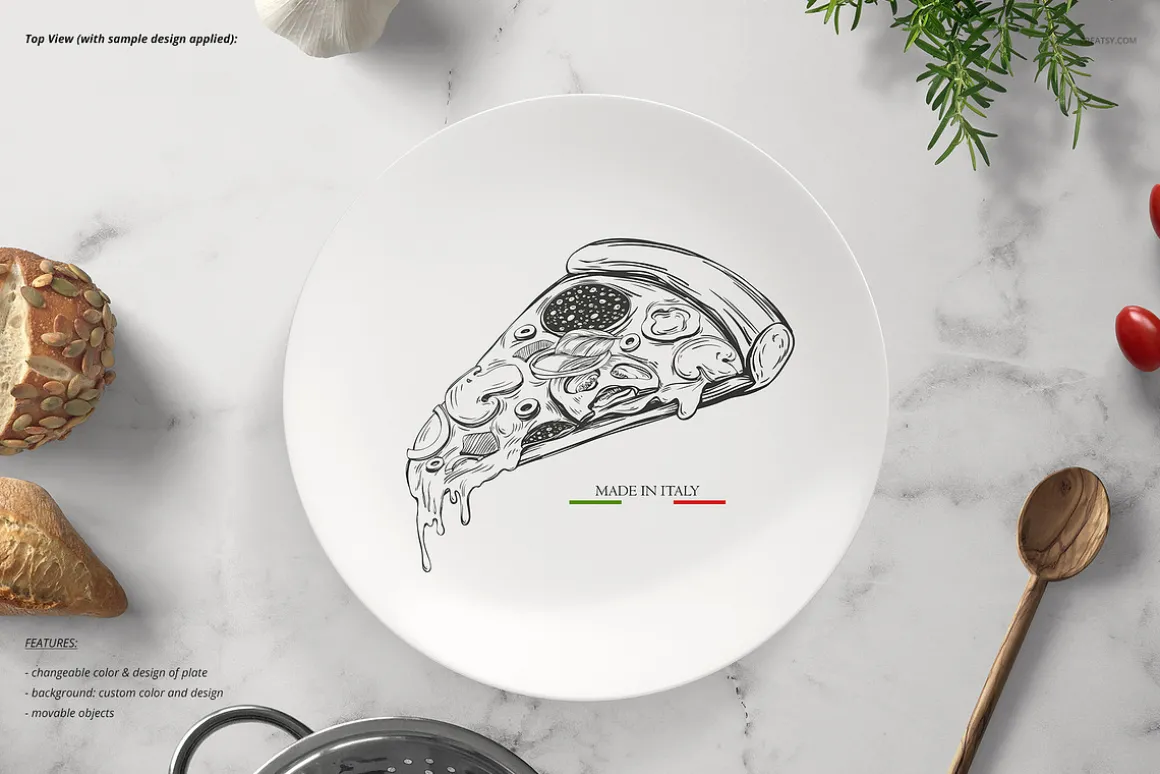 Plate Mockup Set