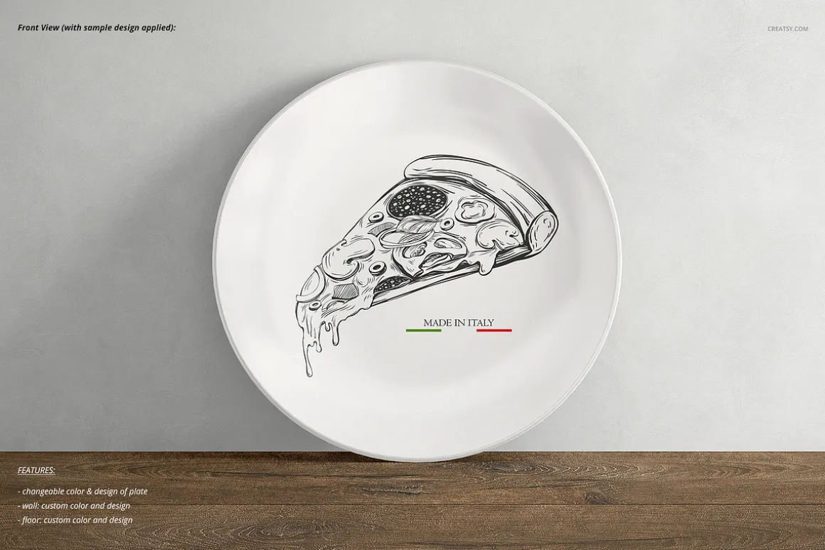 Plate Mockup Set