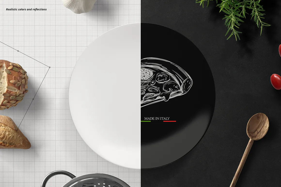 Plate Mockup Set