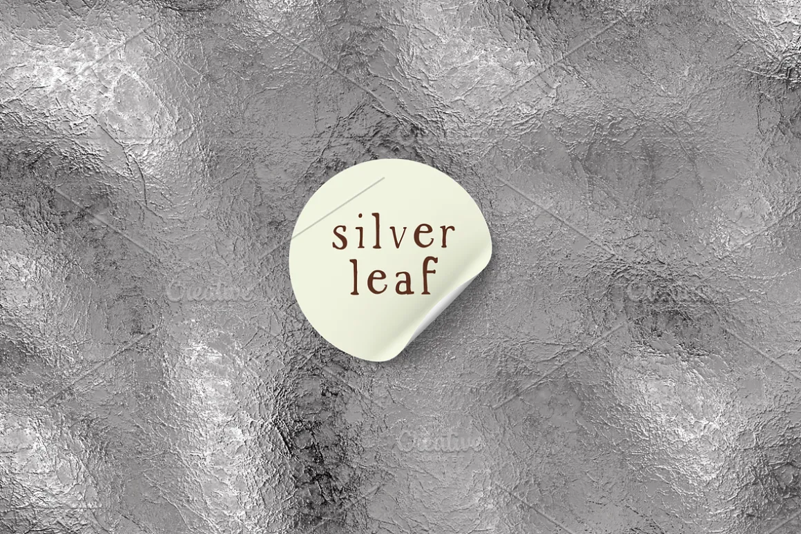 Platinum & Silver Foil Texture