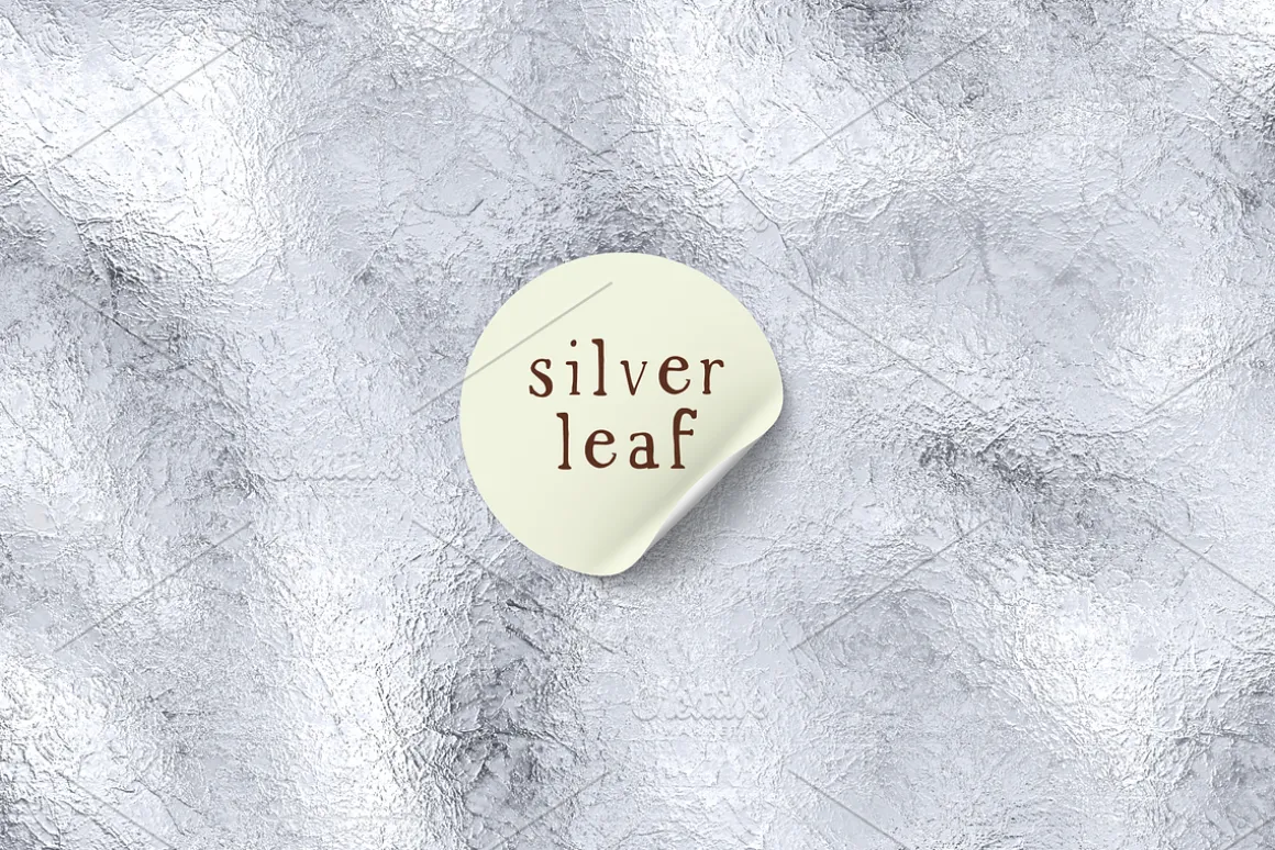 Platinum & Silver Foil Texture