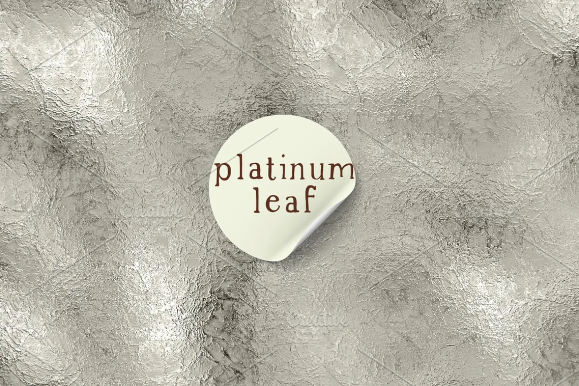 Platinum & Silver Foil Texture