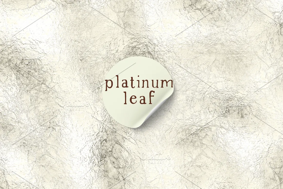 Platinum & Silver Foil Texture