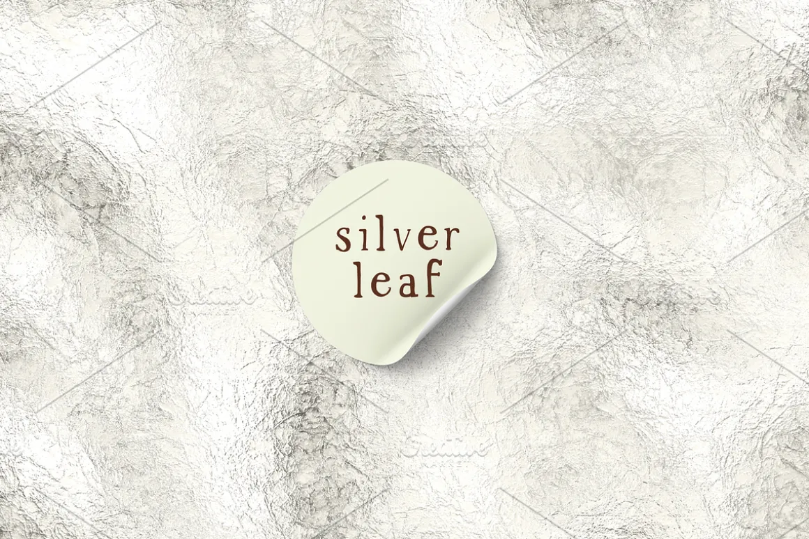 Platinum & Silver Foil Texture