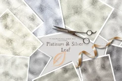 Platinum & Silver Foil Texture