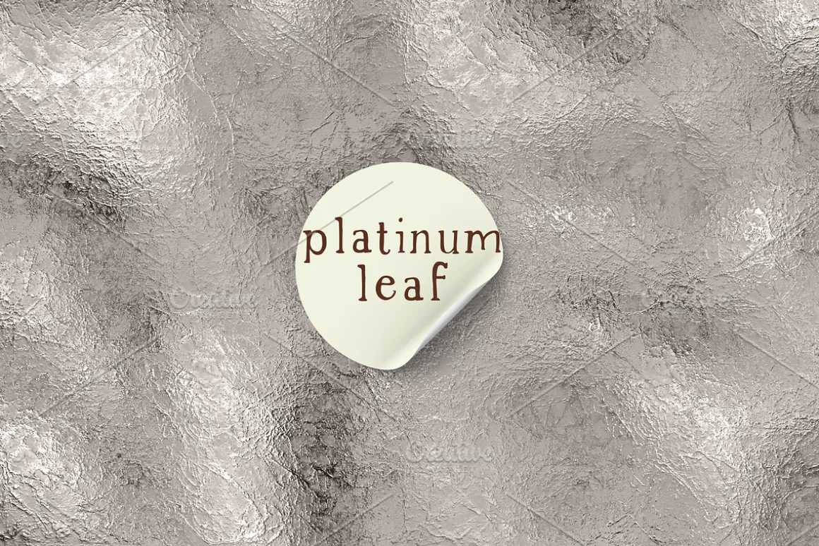 Platinum & Silver Foil Texture